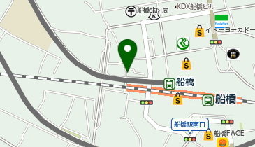 THE SUNLOUNGE ザ・サンラウンジ船橋店の地図画像