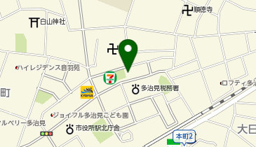 THE SUNLOUNGE ザ・サンラウンジ 多治見店の地図画像