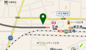 THE SUNLOUNGE ザ・サンラウンジ王寺店の地図画像