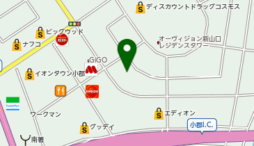 ヒマラヤスポーツ ヒマラヤスポーツ&ゴルフ 小郡店の地図画像