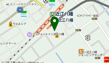ヒマラヤスポーツ ヒマラヤスポーツ&ゴルフ イオン近江八幡店の地図画像