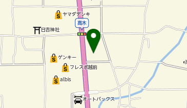 ヒマラヤスポーツ&ゴルフ 越前店の地図画像