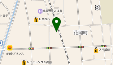 ヒマラヤスポーツ 高山店の地図画像