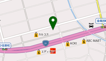 ヒマラヤスポーツ ヒマラヤスポーツ&ゴルフ 各務原インター店の地図画像
