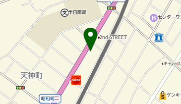 ヒマラヤスポーツ 半田店の地図画像