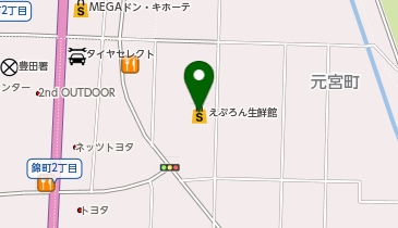 ヒマラヤスポーツ&ゴルフ リブレ豊田元宮店の地図画像