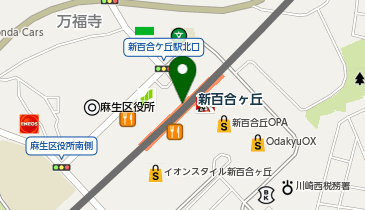 Dr.stretch 新百合ヶ丘店の地図画像