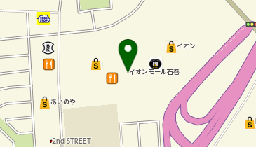 VILLAGE VANGUARD イオンモール石巻店の地図画像