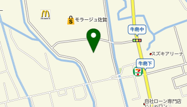 VILLAGE VANGUARD モラージュ佐賀店の地図画像