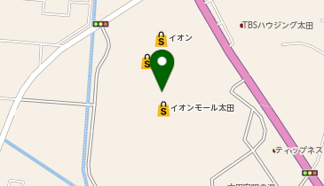 VILLAGE VANGUARD ヴィレッジヴァンガード イオンモール太田店の地図画像