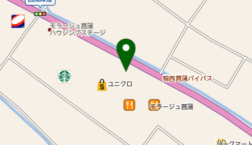 VILLAGE VANGUARD ヴィレッジヴァンガード モラージュ菖蒲店の地図画像