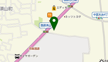 アート引越センター 枚方支店の地図画像