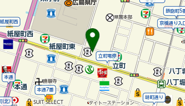 ACCEA 広島紙屋町店の地図画像