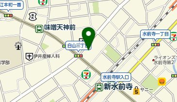 KeePer LABO 熊本白山店の地図画像
