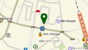 KeePer LABO 弘前店の地図画像