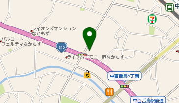 KeePer LABO 堺 中百舌鳥店の地図画像