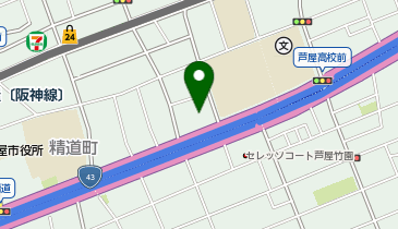 KeePer LABO 芦屋店の地図画像