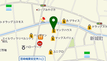 Mac-House フェニックスガーデン浮の城店の地図画像