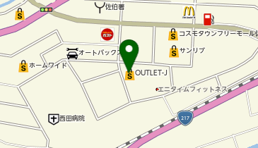 Mac-House コスモタウン佐伯店の地図画像