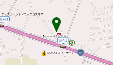 ほねづき くすの樹町田整骨院の地図画像