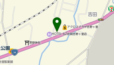 ほねづき くすの樹吉野ヶ里整骨院の地図画像