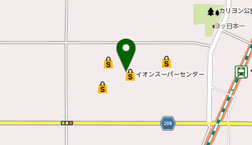 ほねづき くりはら接骨院の地図画像