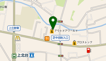 上州屋 東大和店の地図画像