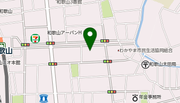 シアーミュージック 和歌山校の地図画像