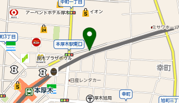 シアーミュージック 本厚木校の地図画像