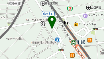 シアーミュージック 川越校の地図画像
