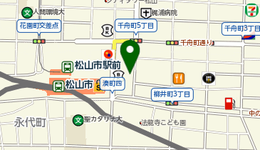 シアーミュージック 松山校の地図画像