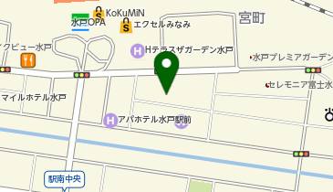 シアーミュージック 水戸校の地図画像