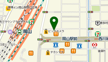 シアーミュージック 岡山校の地図画像