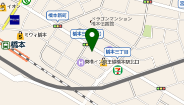 鰻の成瀬 橋本店の地図画像