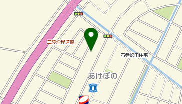 鰻の成瀬 石巻あけぼの店の地図画像