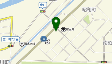 鰻の成瀬 倉吉店の地図画像