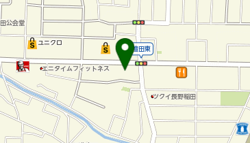鰻の成瀬 長野檀田店の地図画像