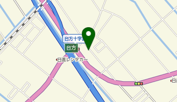 鰻の成瀬 東金店の地図画像