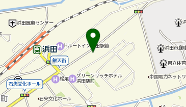 鰻の成瀬 浜田店の地図画像