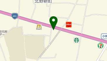 丸源ラーメン 所沢北野店の地図画像