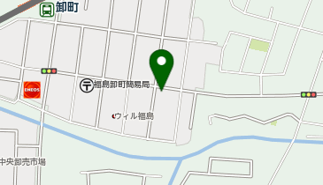 銀座に志かわ 福島卸町店の地図画像