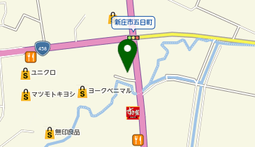 うさちゃんクリーニング 新庄店の地図画像