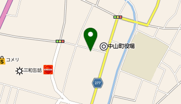 うさちゃんクリーニング 中山店(山形県東村山郡)の地図画像