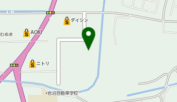 うさちゃんクリーニング ヨークベニマル岩沼店の地図画像