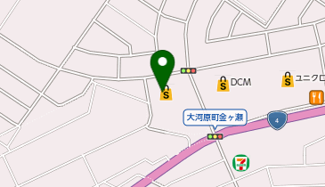 うさちゃんクリーニング 生協大河原店の地図画像