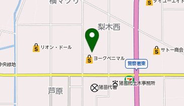 うさちゃんクリーニング ヨークベニマル猪苗代店の地図画像