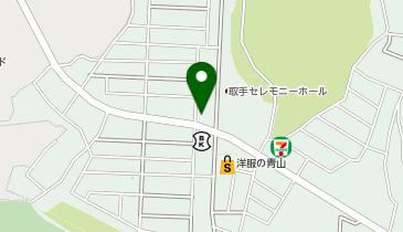 うさちゃんクリーニング 新町店の地図画像