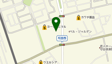 うさちゃんクリーニング ヨークベニマル守谷店(茨城県守谷市)の地図画像