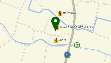 うさちゃんクリーニング フードオフストッカー真壁店(茨城県桜川市)の地図画像