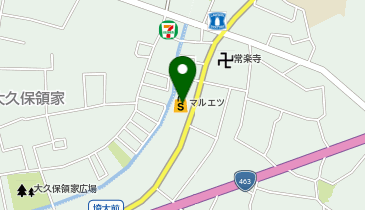 うさちゃんクリーニング マルエツ浦和大久保店の地図画像